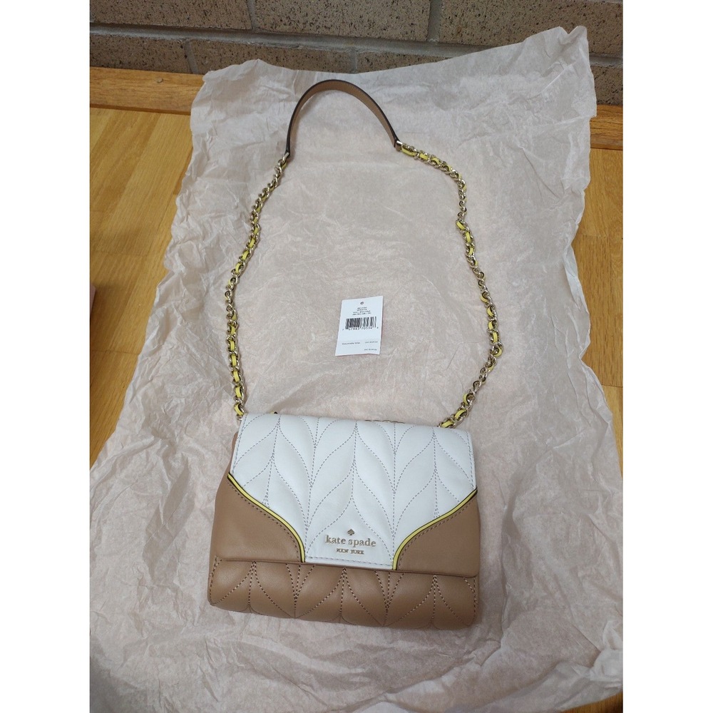 NWT Kate Spade Emelyn Mini Briar Lane Quilt Colorblock Chain Crossbody Handbag
